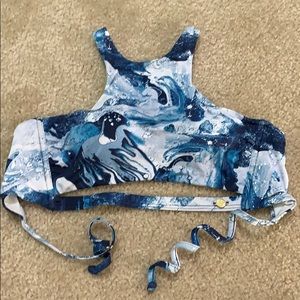 Tie dye swimsuit